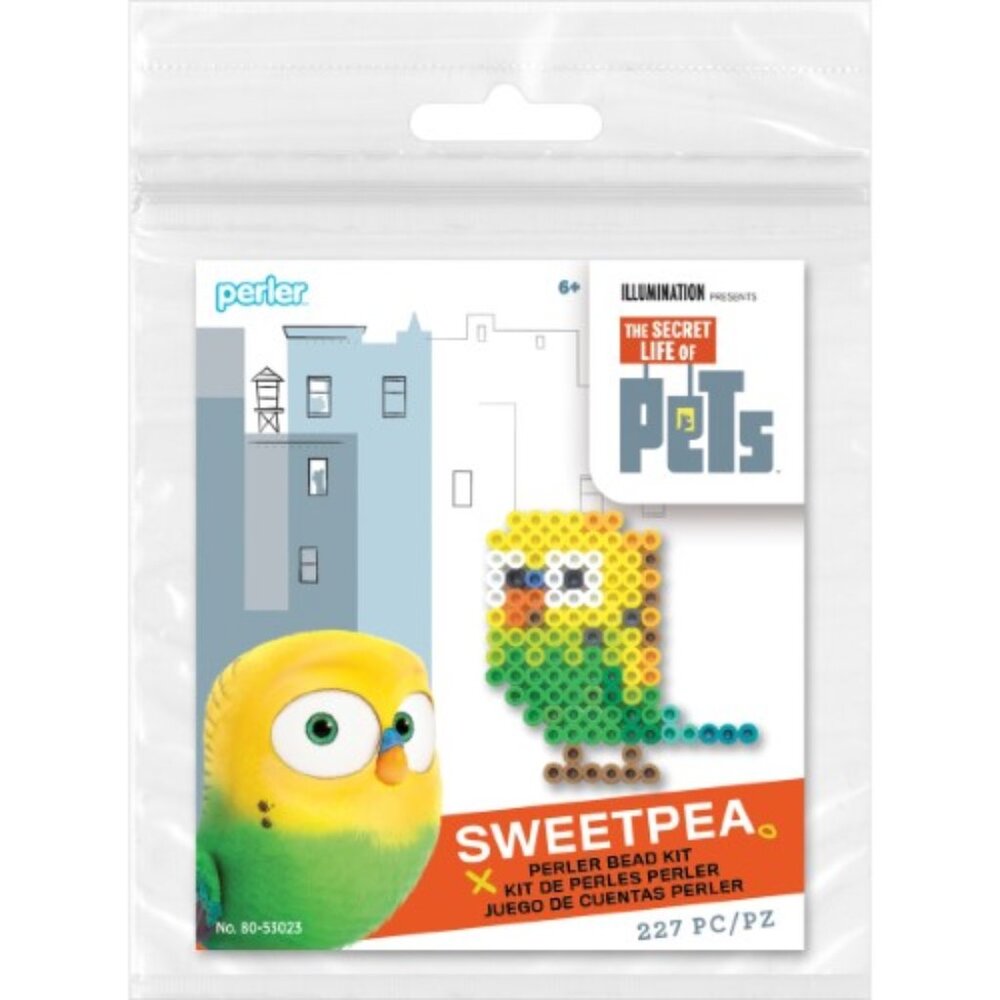 The Secret Life of Pets Sweetpea Fuse Bead Activity Kit NWT
